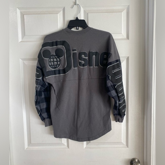 Walt Disney World Mickey Mouse Size XS Buffalo Check Plaid Spirit Jersey - Picture 7 of 11